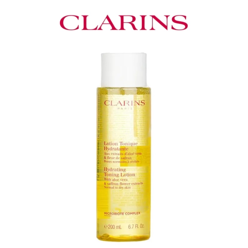 Luxury Skincare For Women - Clarins Toning Lotion 200ml (Kuning -