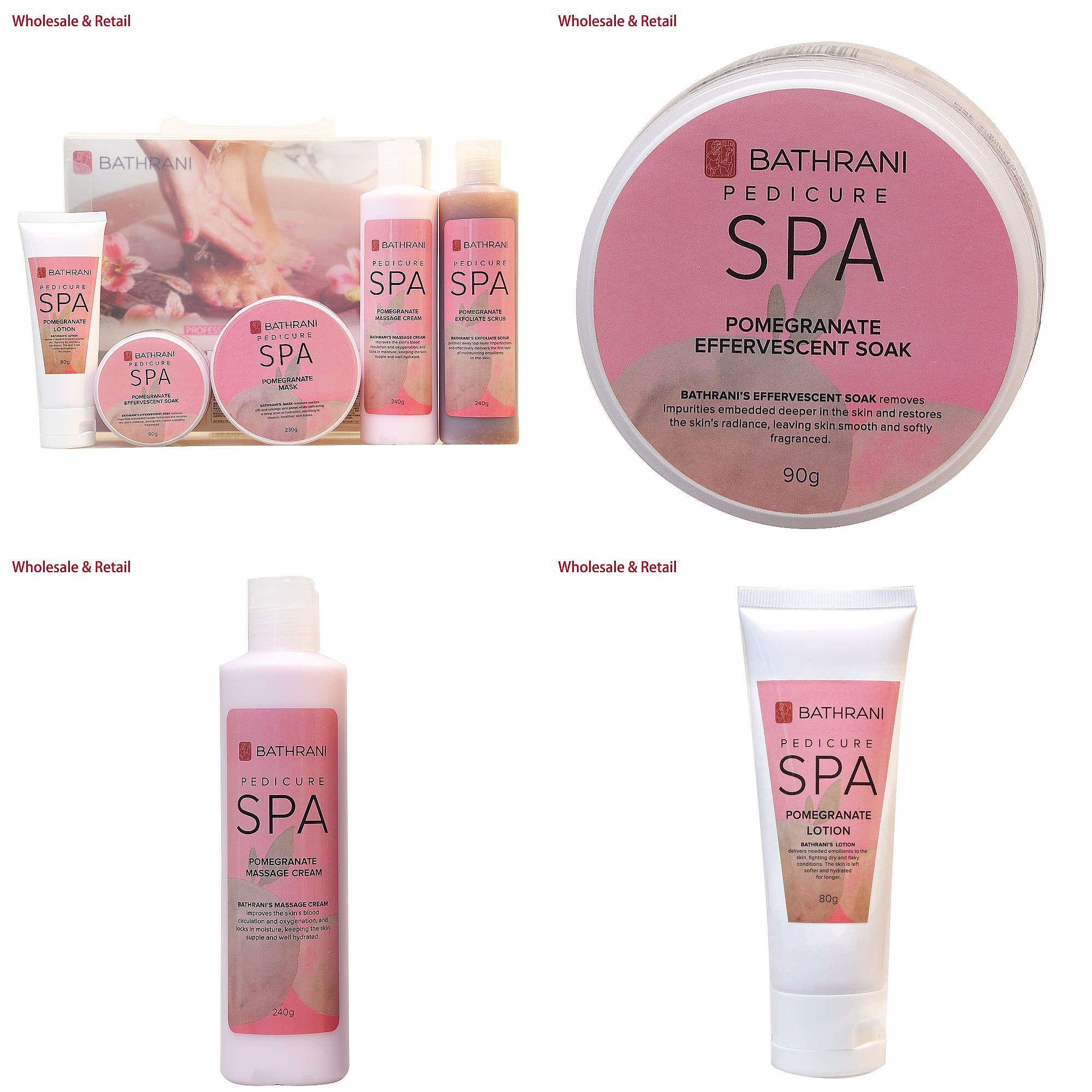 Luxury Skincare & Spa Reviews - Perlengkapan Pedikur Spa 5 Langkah Sistem