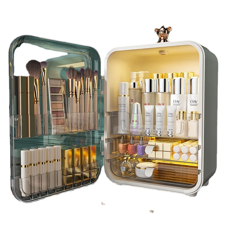Luxury Skincare Europe - Kotak Penyimpanan Kosmetik Mobile Mewah Ringan