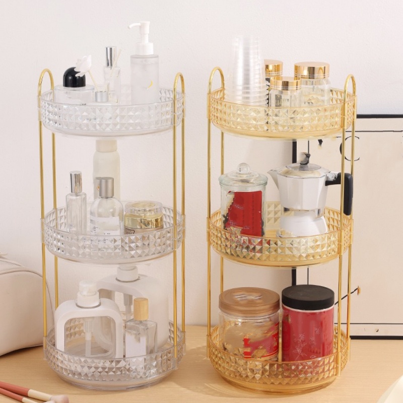 Luxury Skincare & Spa Reviews - 1 Buah/Kotak Penyimpanan Kosmetik Mewah Organizer