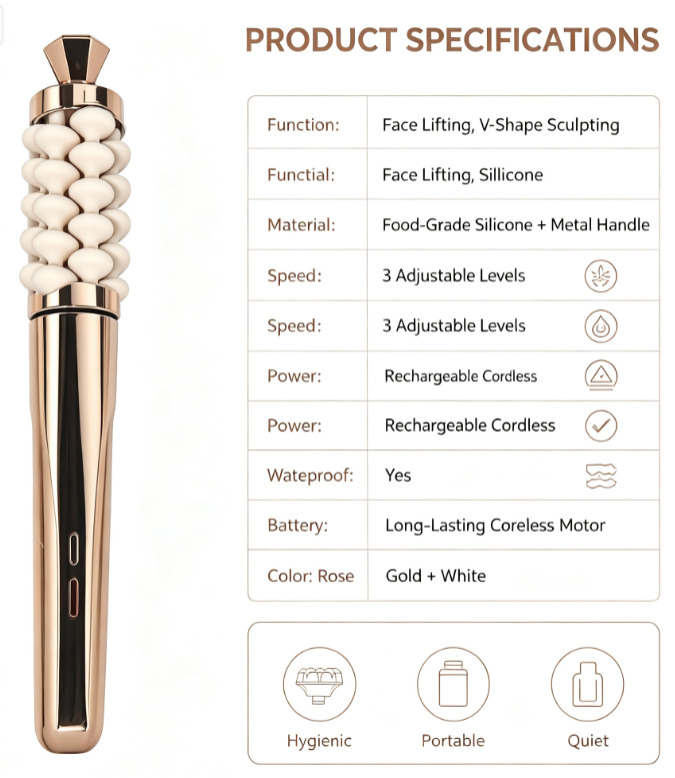 Luxury Skincare Devices - Alat Pijat Wajah dan Leher Mewah