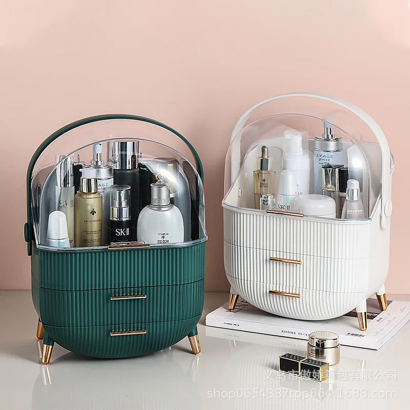 Luxury Skincare Europe - Kotak Penyimpanan Kosmetik Mewah Kapasitas Besar