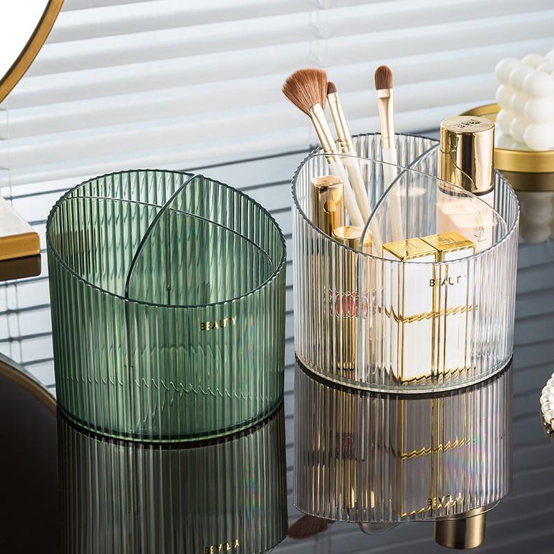 High Luxury Skincare - Kotak penyimpanan transparan mewah untuk meja,