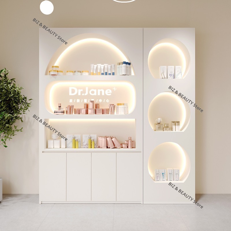 Lemari Display Kosmetik Mewah  - High Luxury Skincare ulasan dan harga