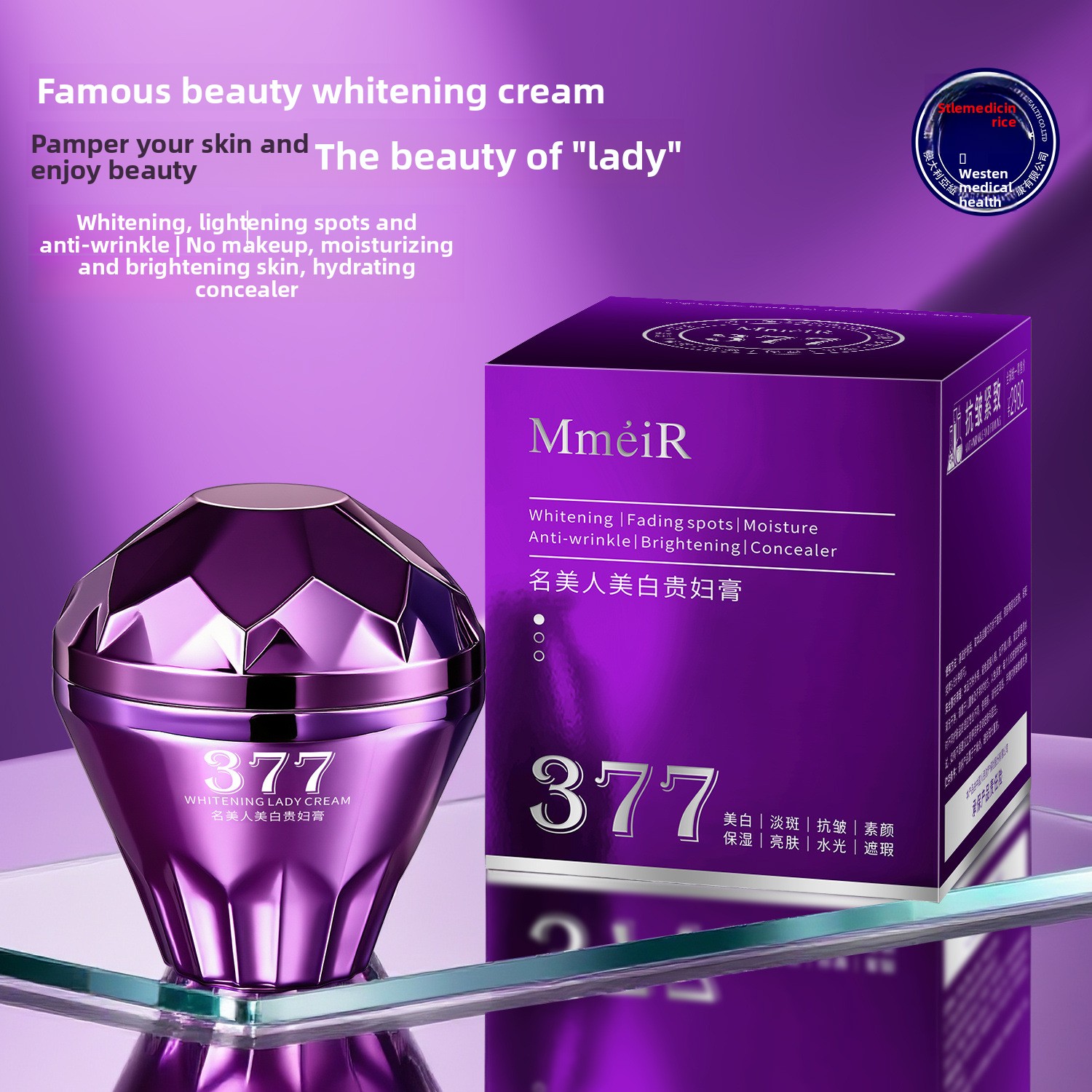 Krim Pemutih Mewah Krim Wajah  - Luxury Skincare For Women ulasan dan harga