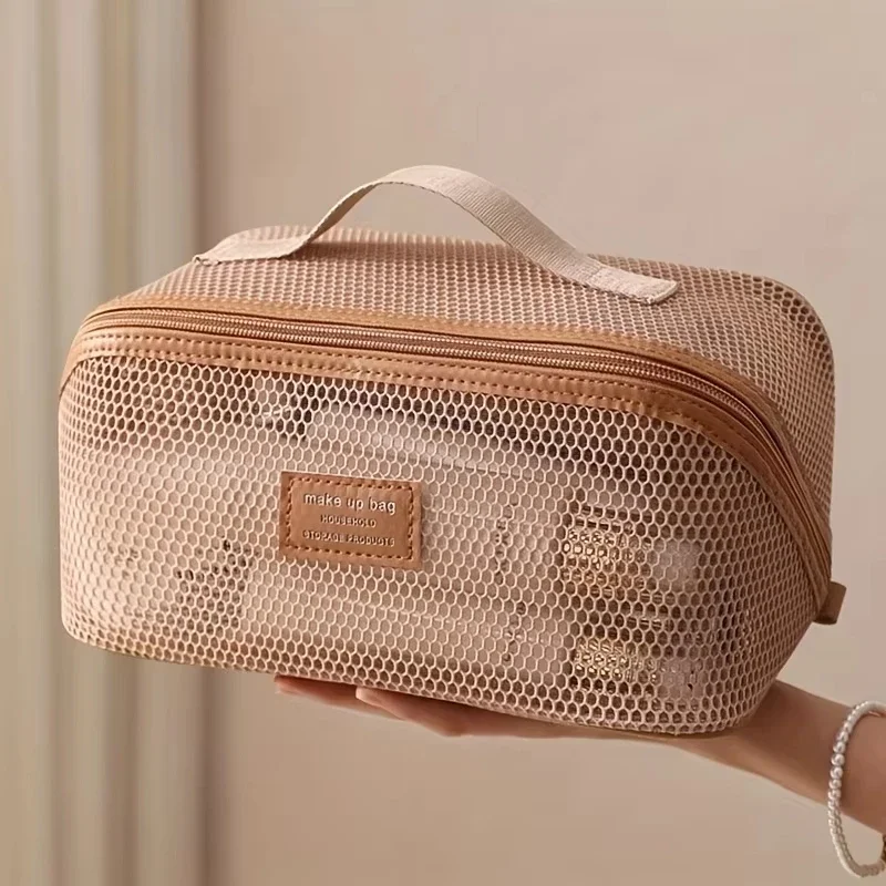 Tas Makeup Perjalanan Jaring M - Luxury Skincare Items ulasan dan harga