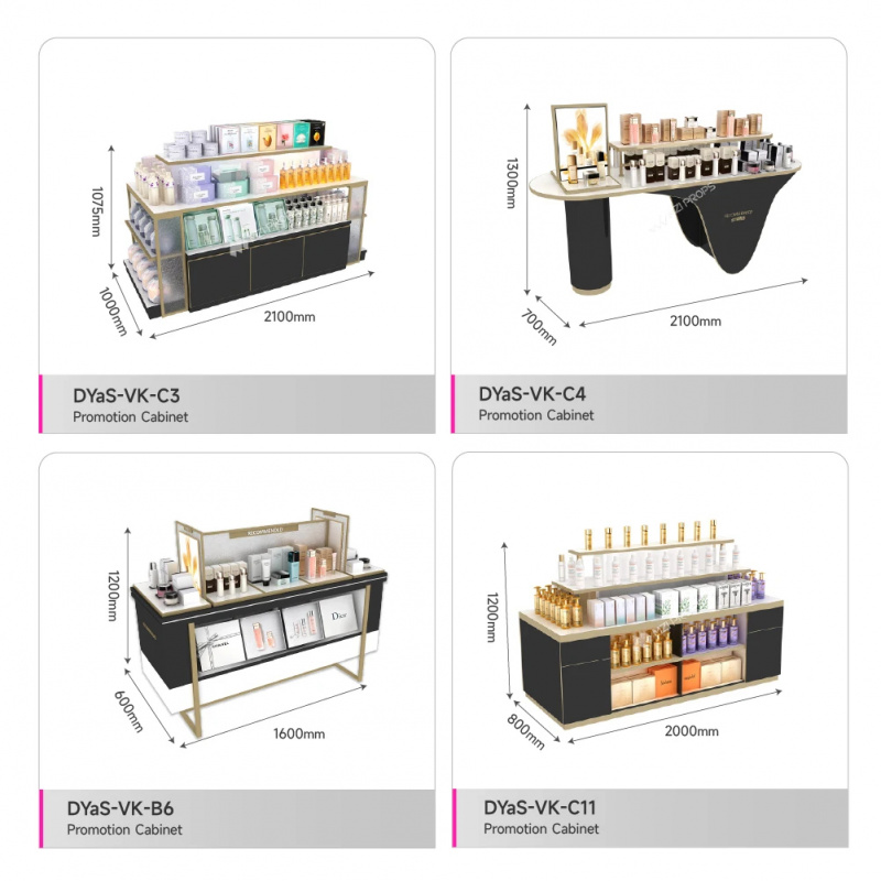 Custom Custom Cosmetic Display - Luxury Skincare & Spa Reviews ulasan dan harga