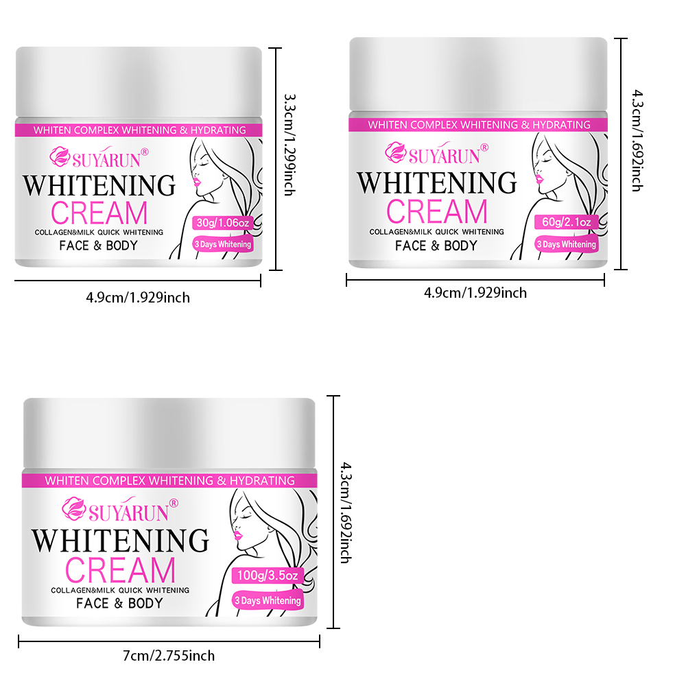SUYARUN Krim Pencerah Hadiah N - Luxury Skincare Gifts ulasan dan harga