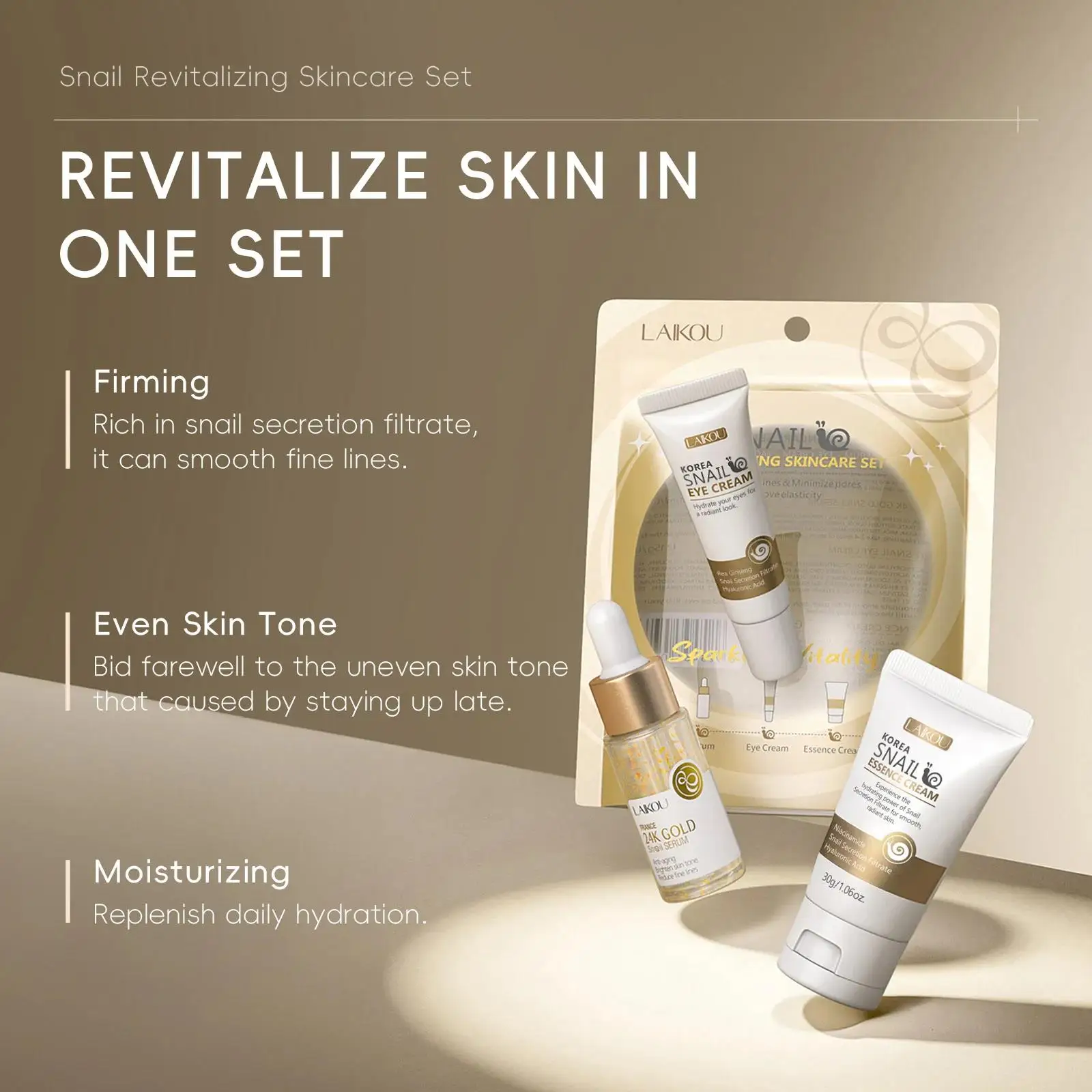 Serum Perawatan Kulit Emas 24K - Luxury Skincare For Women ulasan dan harga