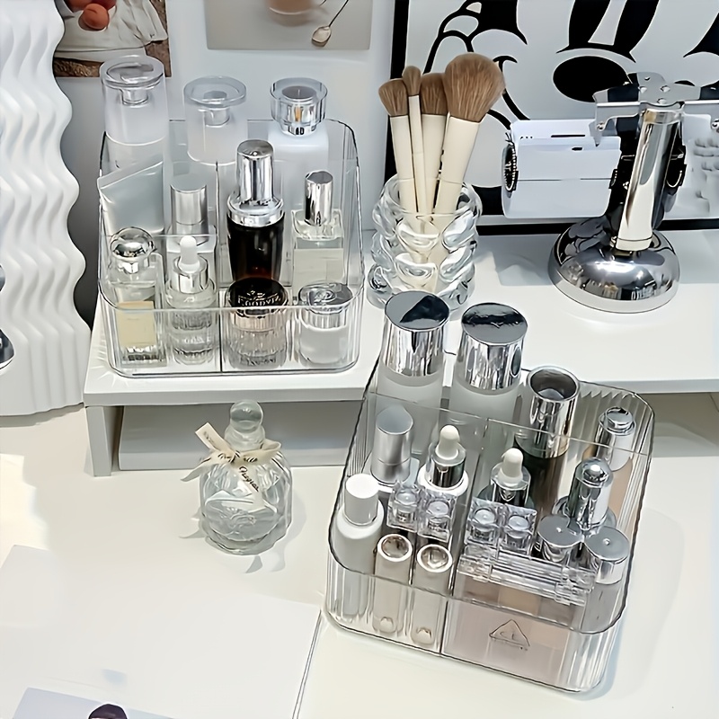 Kotak Penyimpanan Makeup Meja  - Luxury Skincare Items ulasan dan harga