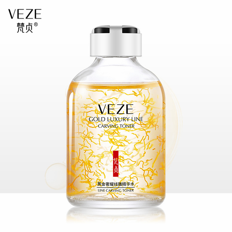 24K Emas Line Ukiran Toner Pel - Luxury Skincare Treatments ulasan dan harga