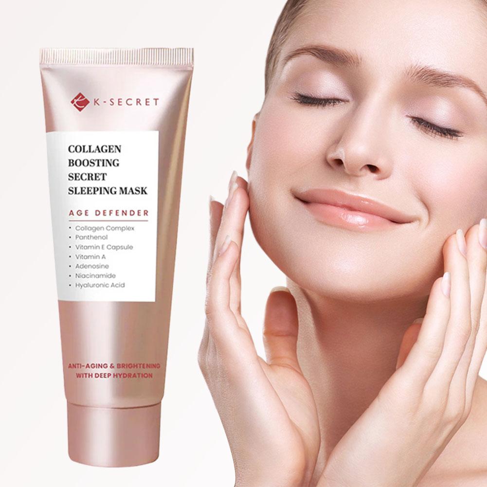 K-SECRET Masker Tidur Kolagen  - High Luxury Skincare ulasan dan harga