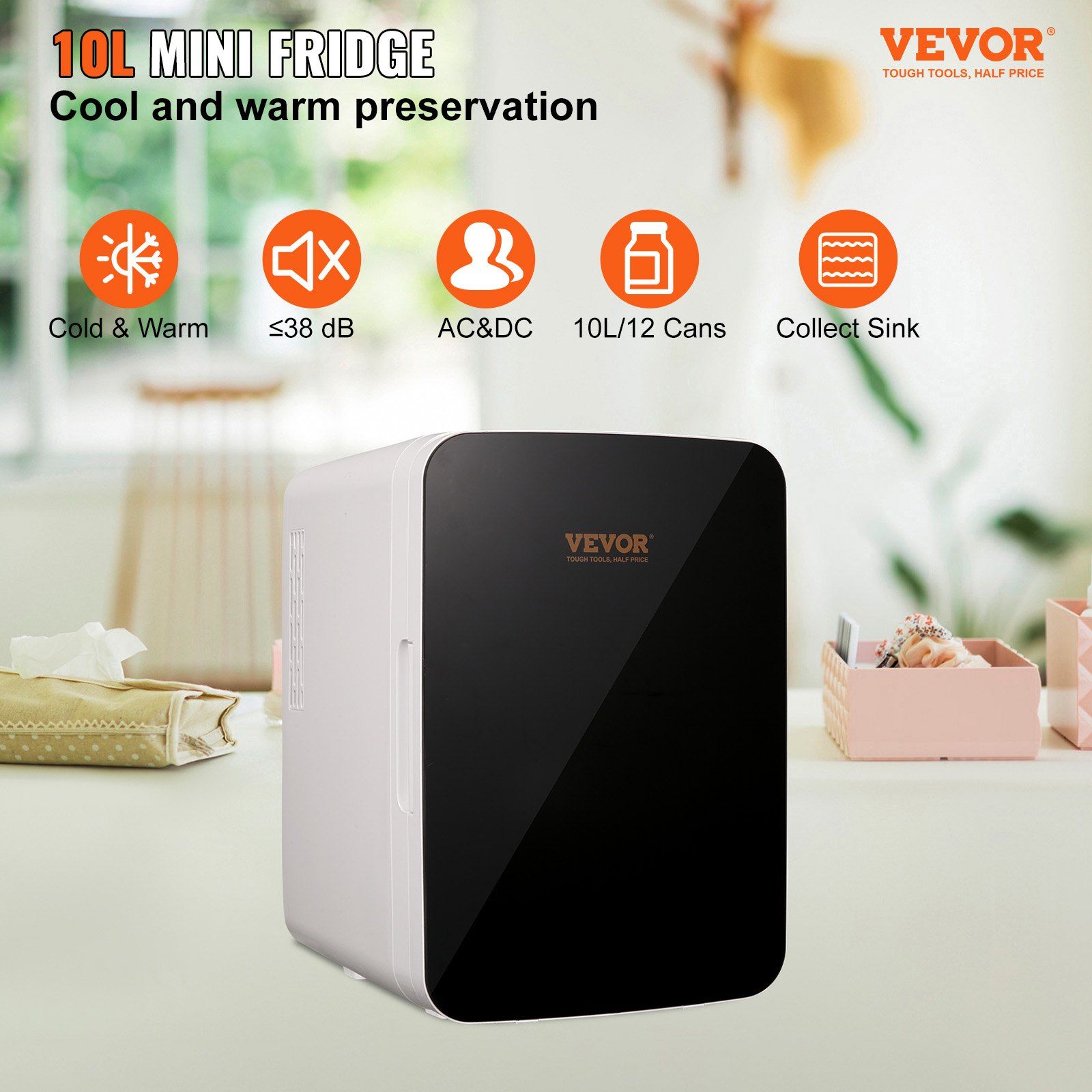 Kulkas Mini Portabel Mewah AC/ - Luxury Skincare Fridge ulasan dan harga