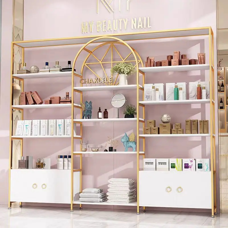custom.Funroad Rak Display Kos - Luxury Skincare & Spa Reviews ulasan dan harga