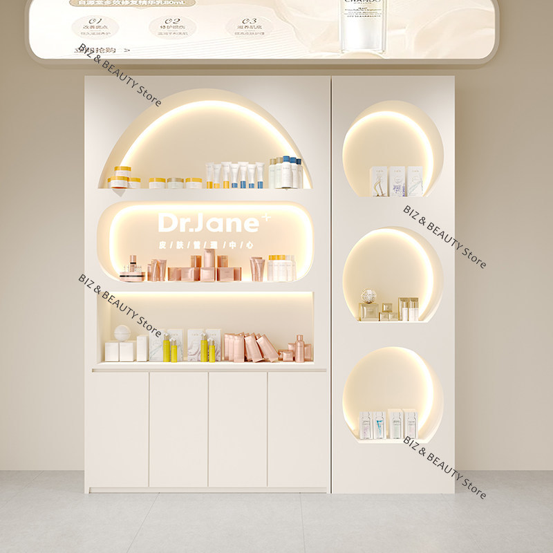 Lemari Display Salon Kecantika - High Luxury Skincare ulasan dan harga