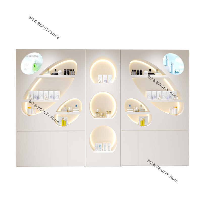 Lemari Display Salon Kecantika - High Luxury Skincare ulasan dan harga